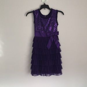 Jona Michelle purple dress